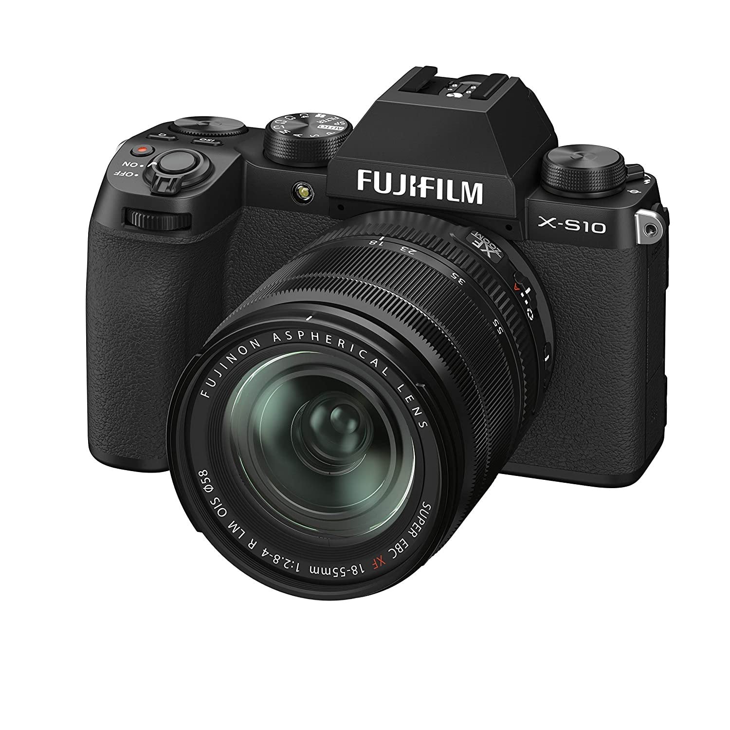 Fujifilm X-S10 Mirrorless Camera with XF 18-55mm F/2.8-4 Lens Black - cambuy-lives Fujifilm X-S10 Mirrorless Camera with XF 18-55mm F/2.8-4 Lens Black - cambuy-lives